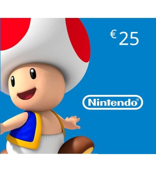 eShop Prepaid Card EUR 25 BE Nintendo eShop Key 
